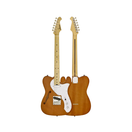 Aria TEG-TL-N Semi-Hollow Telecaster Electric Guitar