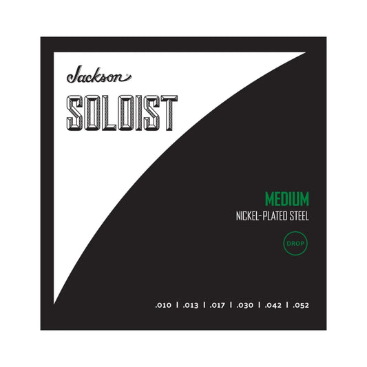Jackson Soloist Strings, Drop Medium .010-.052