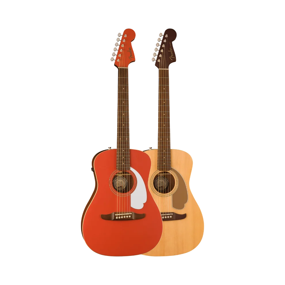Fender Malibu Player, Walnut Fingerboard Acoustic Guitar (Multiple Colors Available)