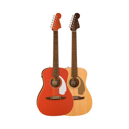 Fender Malibu Player, Walnut Fingerboard Acoustic Guitar (Multiple Colors Available)