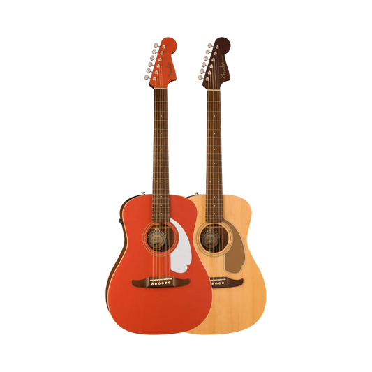 Fender Malibu Player, Walnut Fingerboard Acoustic Guitar (Multiple Colors Available)