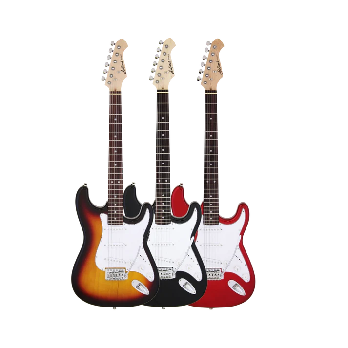 Aria STG-003 SSS Stratocaster Electric Guitar (Multiple Colors Available)