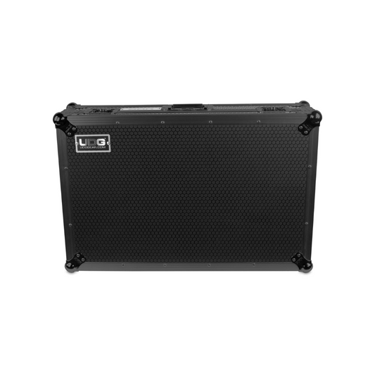 UDG Ultimate flight case for Pioneer XDJ-RX3 with laptop shelf and wheels
