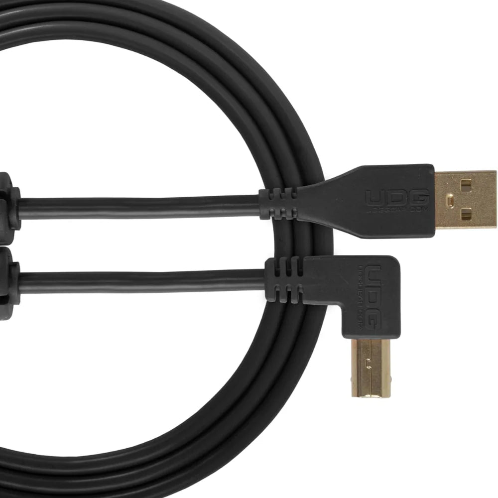 UDG Ultimate Audio Cable USB 2.0 A-B, Angled, 2m (Multiple Colors Available)