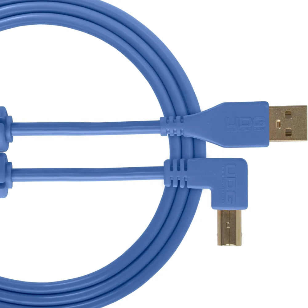 UDG Ultimate Audio Cable USB 2.0 A-B, Angled, 2m (Multiple Colors Available)