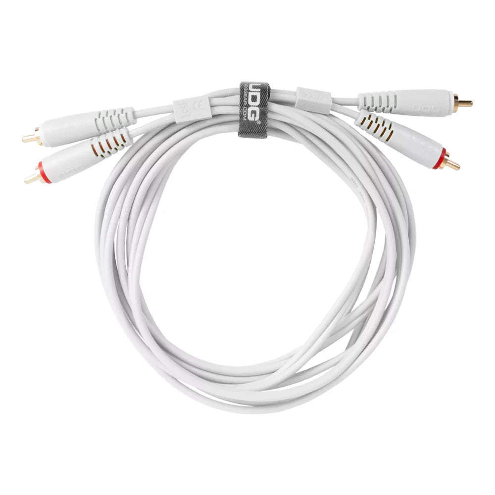 UDG Ultimate Audio Cable Set RCA - RCA, Straight, 1.5m (Multiple Colors Available)