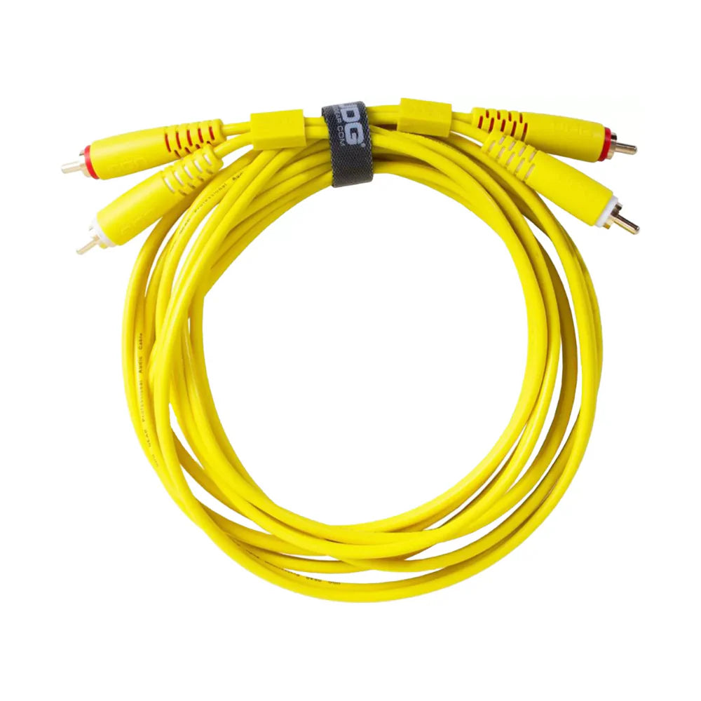 UDG Ultimate Audio Cable Set RCA - RCA, Straight, 1.5m (Multiple Colors Available)