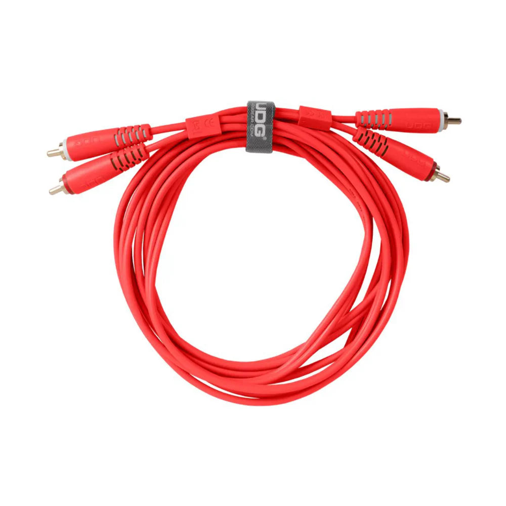 UDG Ultimate Audio Cable Set RCA - RCA, Straight, 3m (Multiple Colors Available)