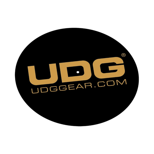 UDG turntable slipmat set black and golden
