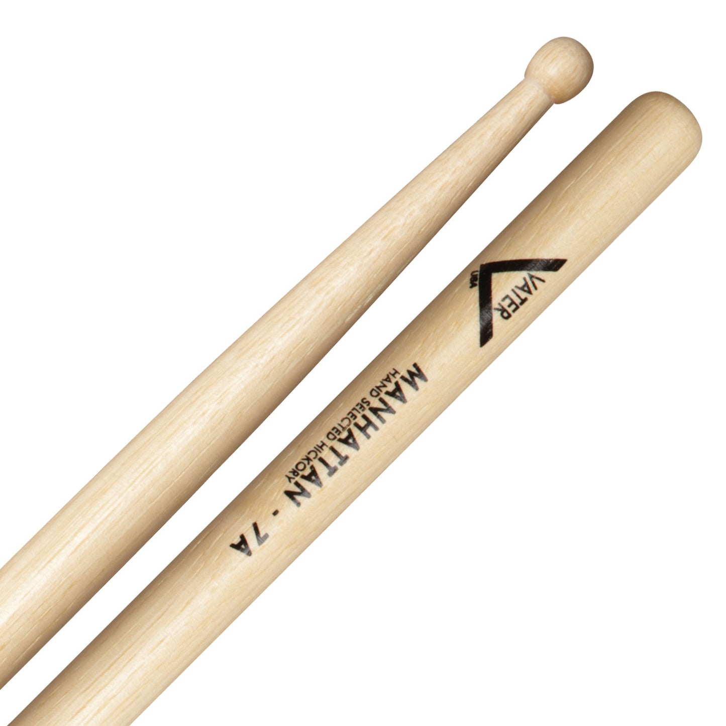 Vater Traditional 7A Wood Tip Drumsticks – American Hickory
