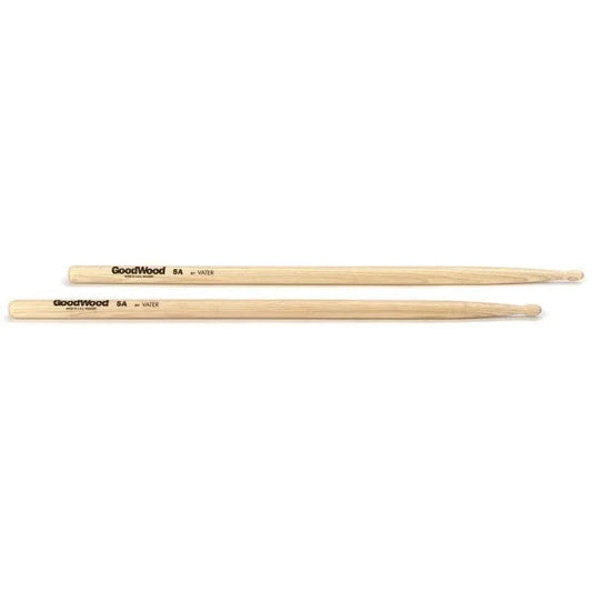 Vater 5B Wood Tip Drumsticks – American Hickory