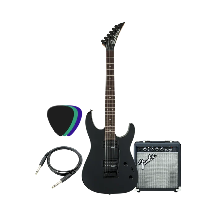 Jackson JS11 & Fender Frontman 10G Electric Guitar Bundle