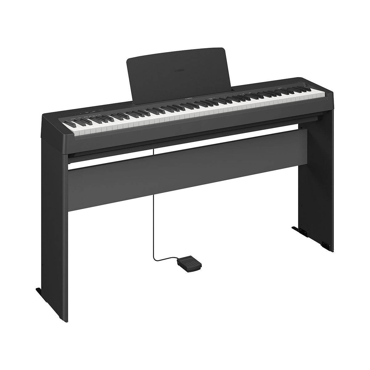 Yamaha P-145 Portable Digital Piano with Wooden Stand