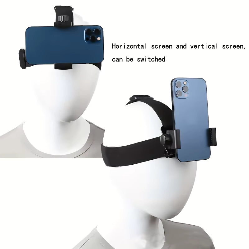 Head-Mounted Phone Holder Capture Your Music Performances Hands-Free