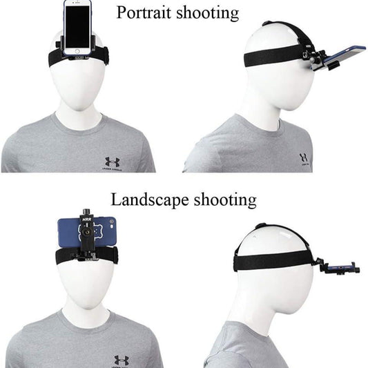 Head-Mounted Phone Holder Capture Your Music Performances Hands-Free