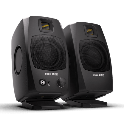 ADAM Audio D3V Desktop Monitors, Black (Sold in Pairs)