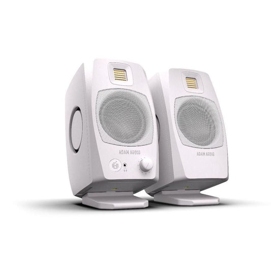 ADAM Audio D3V Desktop Monitors, White (Sold in Pairs)