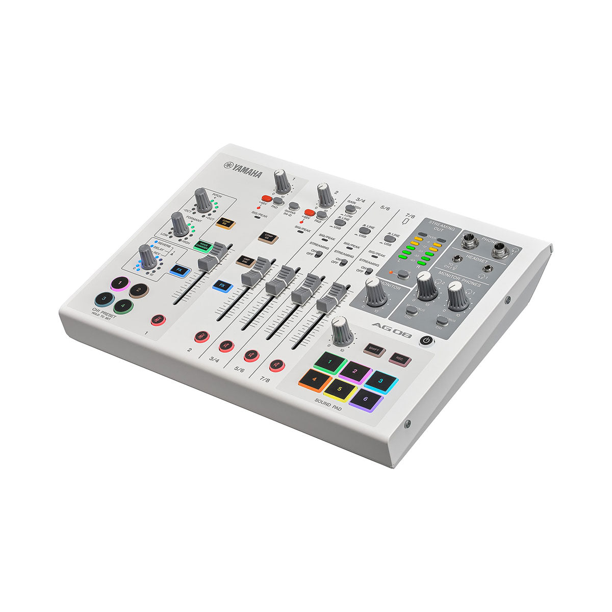 Yamaha AG08 8-Channel Live streaming Mixer