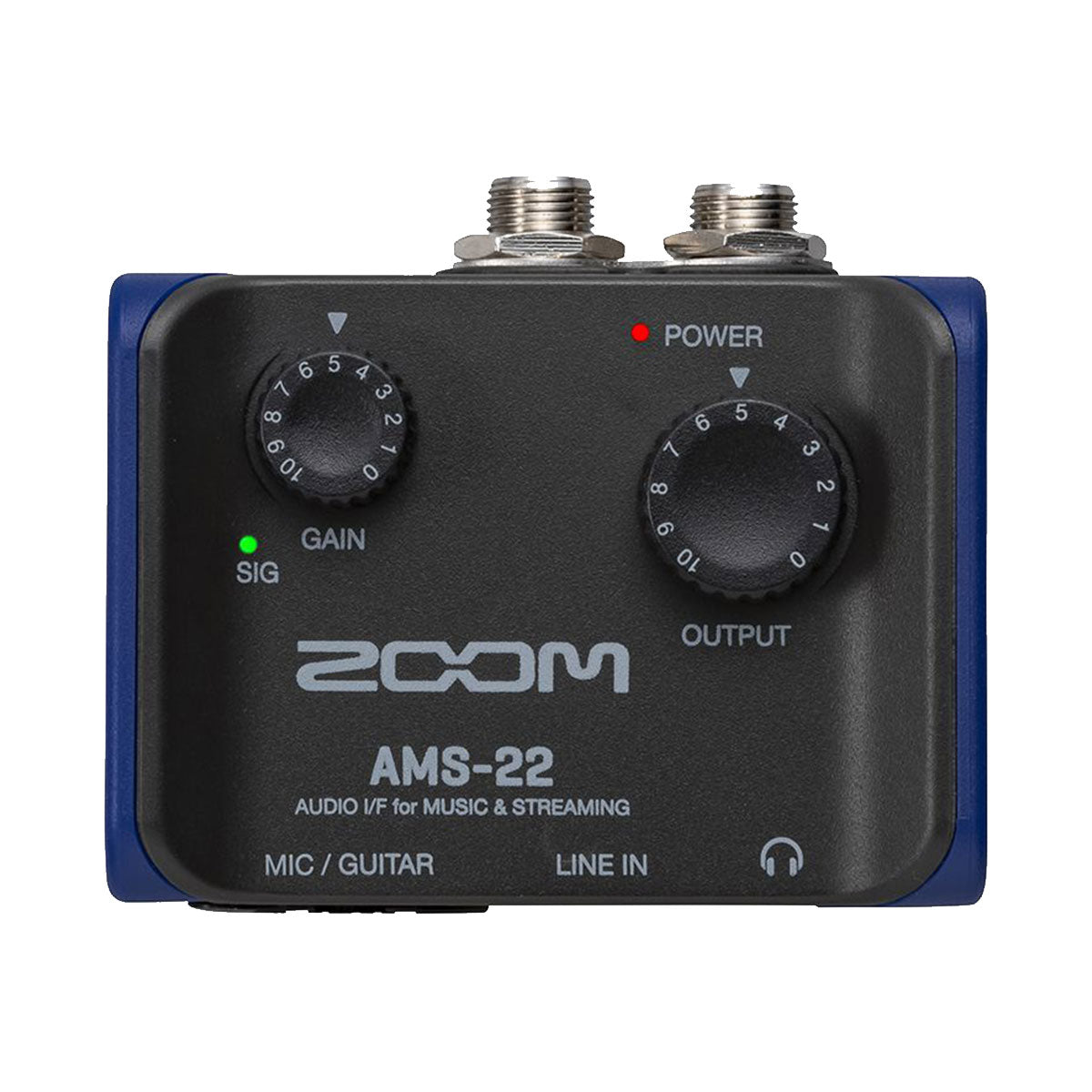 Zoom AMS-22 2-Channel Audio Interface for Music & Streaming