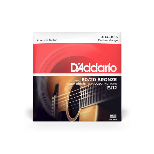 D'Addario 10-47 Extra Light Acoustic Guitar Strings EJ15
