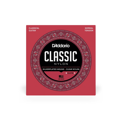 D'Addario 28-43 Normal Tension Nylon Student Classical Strings EJ27N
