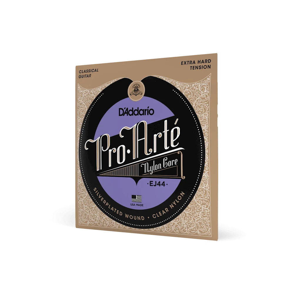 D'Addario Extra Hard Tension Nylon Classical Guitar Strings EJ44