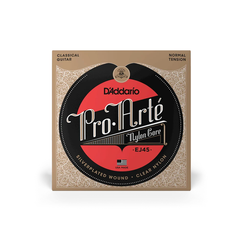 D'Addario 28-43 Normal Tension Nylon Classical Guitar Strings EJ45