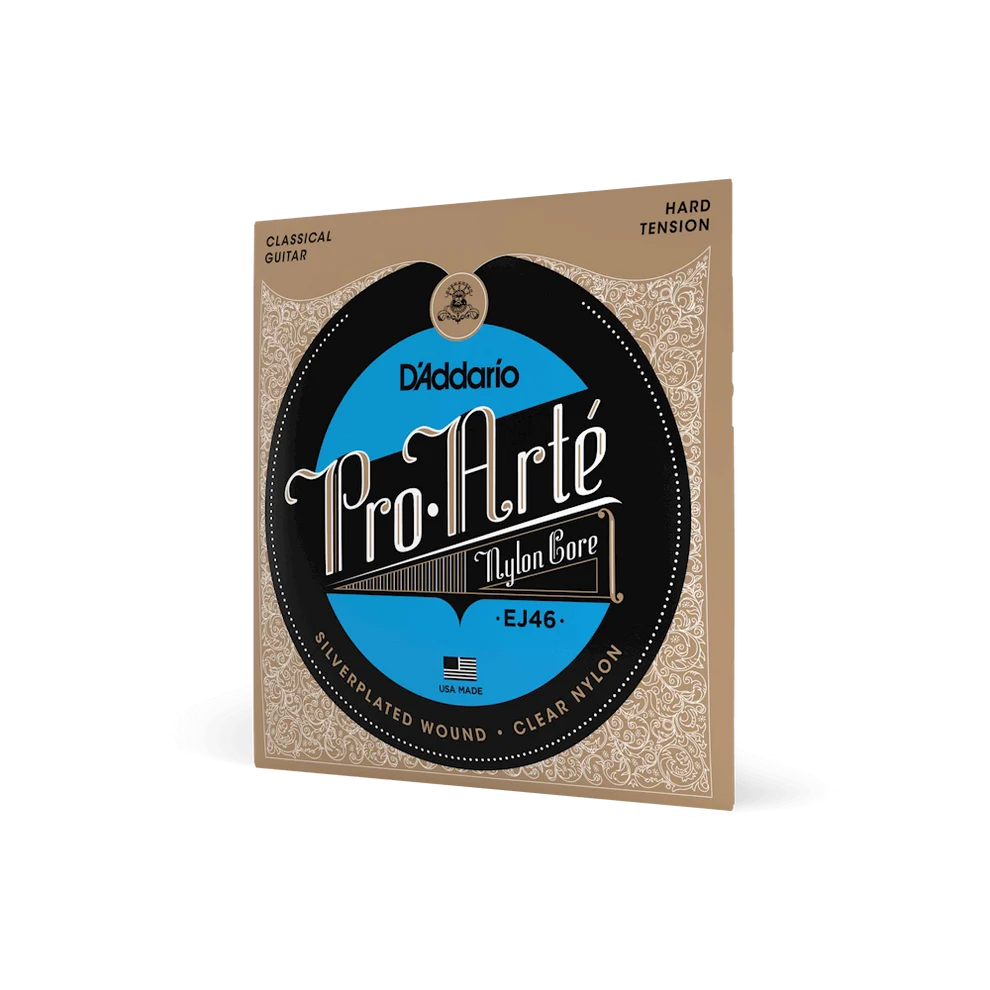 D'addario Hard Tension Nylon Classical Guitar Strings EJ46