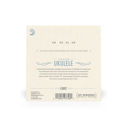 D'Addario Tenor Ukulele String Set EJ65T