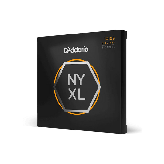 D'Addario 10-59 Regular Light 7-String Electric Guitar Strings NYXL1059