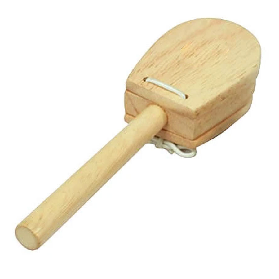 Rockstar 930016 wooden castanet with handle