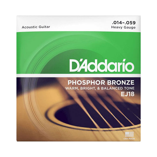 D’Addario EJ18 14-59 Heavy Acoustic Guitar Strings