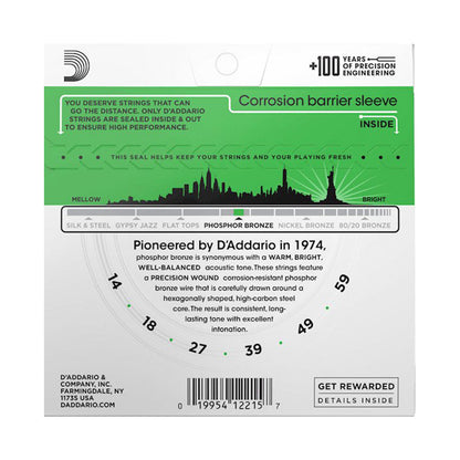 D’Addario EJ18 14-59 Heavy Acoustic Guitar Strings
