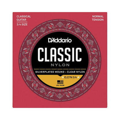 D’Addario EJ27N 3/4 Normal Tension Classic Guitar Strings