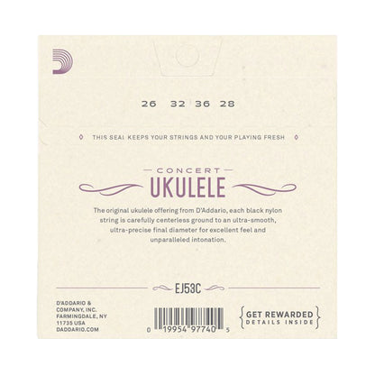 D’addario EJ53C Pro-Arte Concert Ukulele Strings