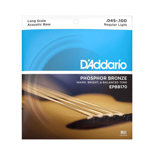 D’addario EPBB170 45-100 Acoustic Bass Guitar Strings