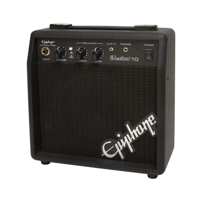 Epiphone Les Paul Electric Guitar Player Pack, 220V, Ebony