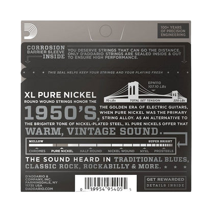D’addario EPN110 10-45 Electric Regular Light Electric Guitar Strings