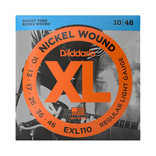 D’addario EXL110 10-46 Regular Light Electric Guitar Strings