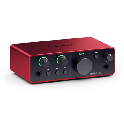 Focusrite Scarlett Complete Audio Recording Bundle