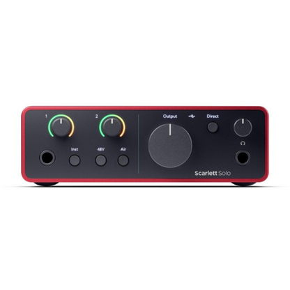 Focusrite Scarlett Complete Audio Recording Bundle