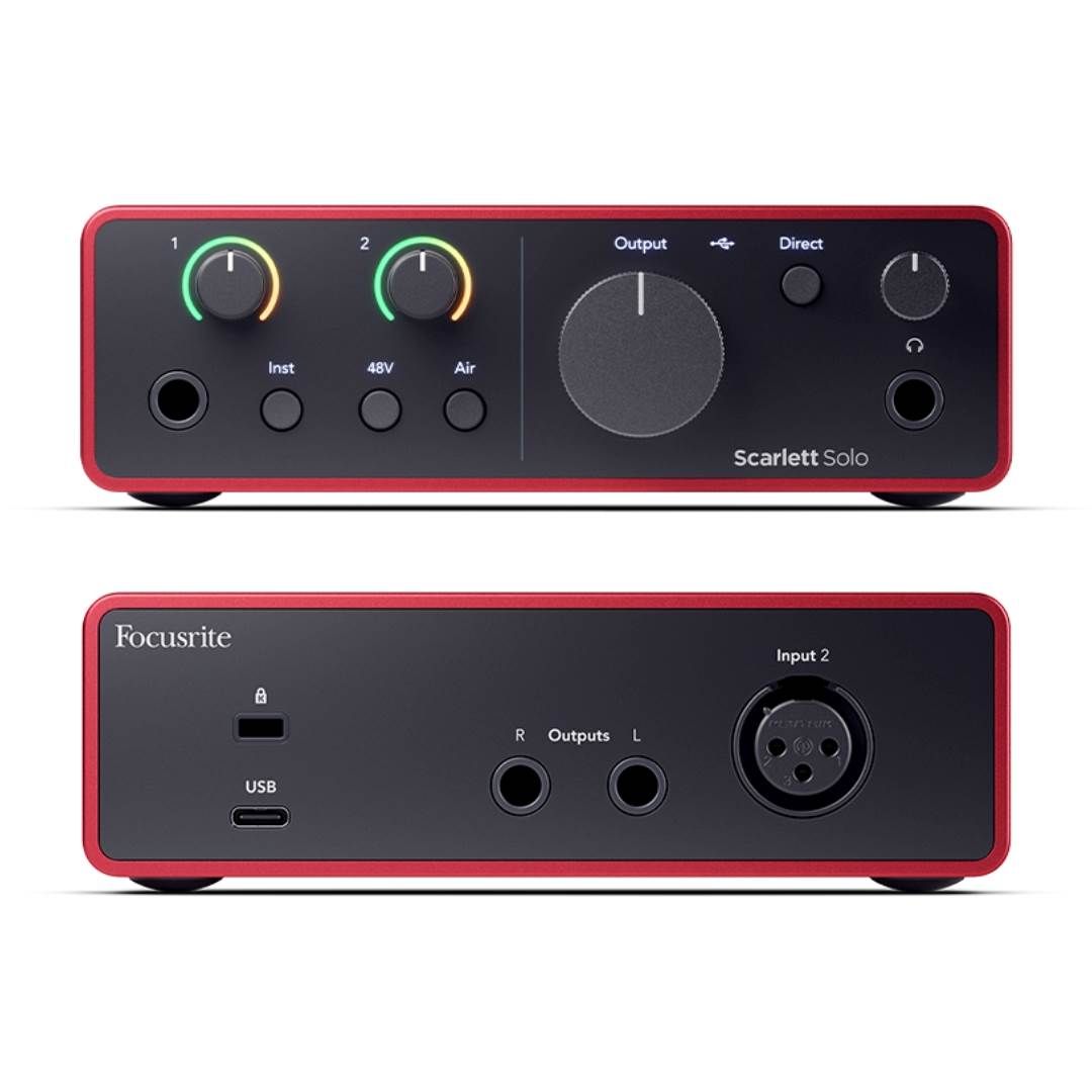 Focusrite Scarlett Complete Audio Recording Bundle