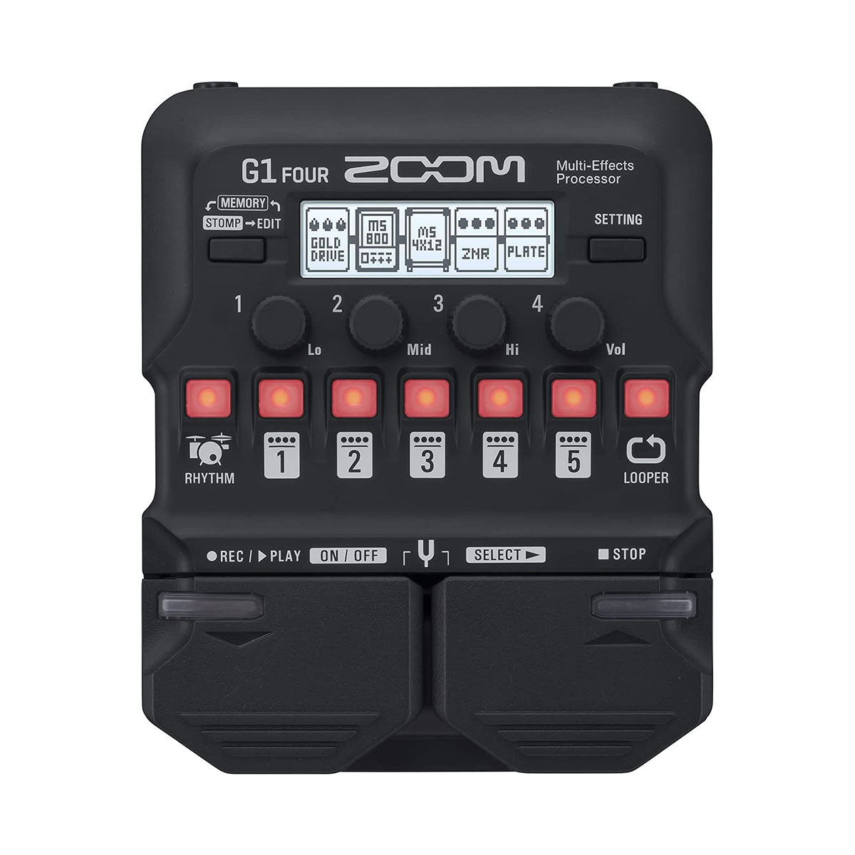 Zoom G1 FOUR Multi-Effect Guitar Pedal