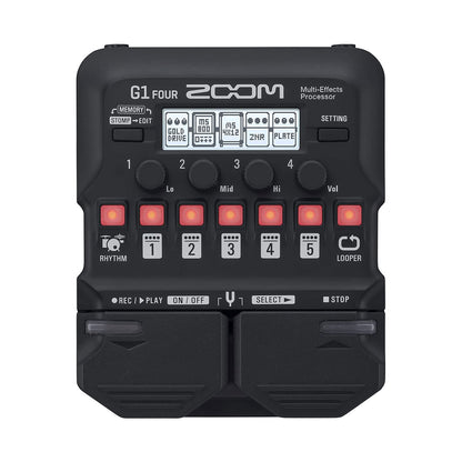 Zoom G1 FOUR Multi-Effect Guitar Pedal