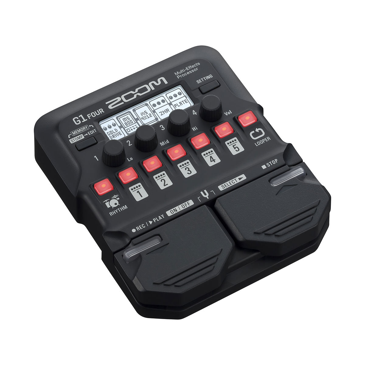 Zoom G1 FOUR Multi-Effect Guitar Pedal