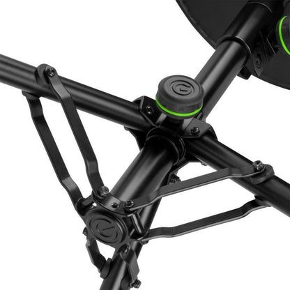 Gravity FD SEAT 1 Round Musicians Stool, Foldable, Adjustable Height