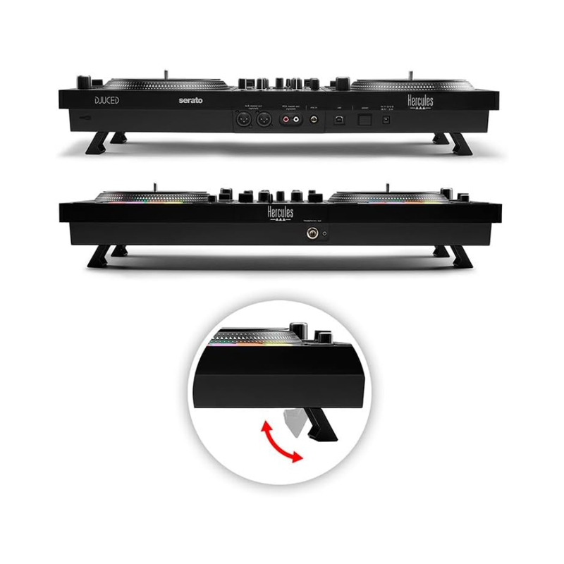 Hercules DJControl Inpulse T7 – 2-Deck Motorized DJ Controller with STEMS Control, Serato DJ & DJUCED