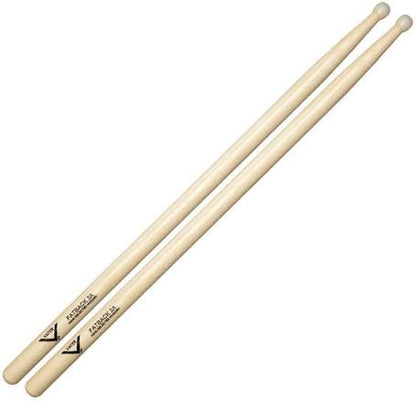 Vater Fatback 3A Nylon Tip Drumsticks – American Hickory