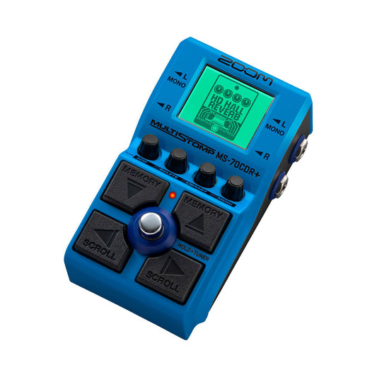 Zoom MS-70CDR+ MultiStomp Chorus/Delay/Reverb Guitar Pedal