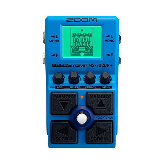 Zoom MS-70CDR+ MultiStomp Chorus/Delay/Reverb Guitar Pedal